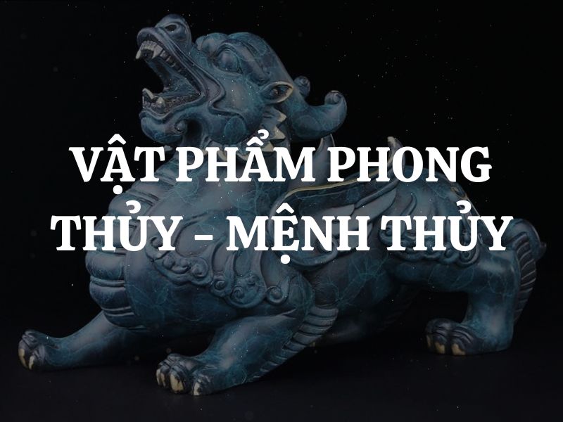 10 Vật phẩm phong thủy cho người mệnh Thủy thu hút tài lộc, vận may